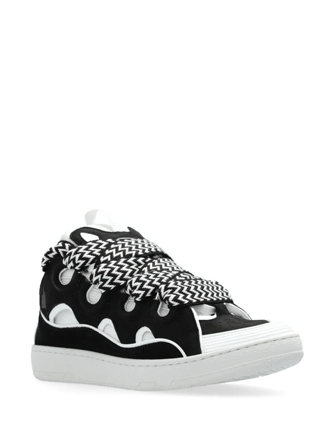 Lanvin Curb panelled sneakers - White - zdjęcie produktu nr 2