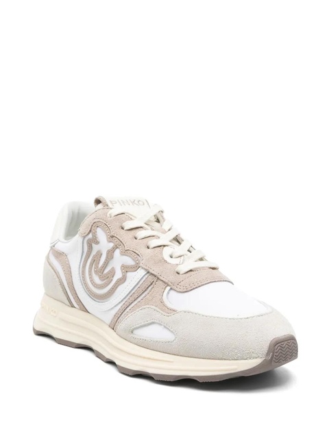 PINKO Love Birds-patch sneakers - Neutrals - zdjęcie produktu nr 2
