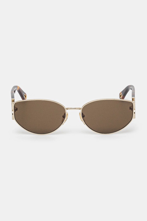 Chloé okulary przeciwsłoneczne damskie kolor złoty CH0260S - zdjęcie produktu nr 2