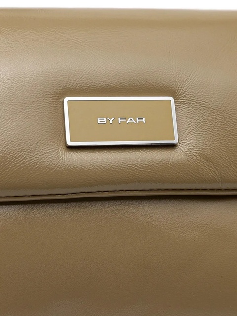 BY FAR leather tote bag - Brown - zdjęcie produktu nr 2