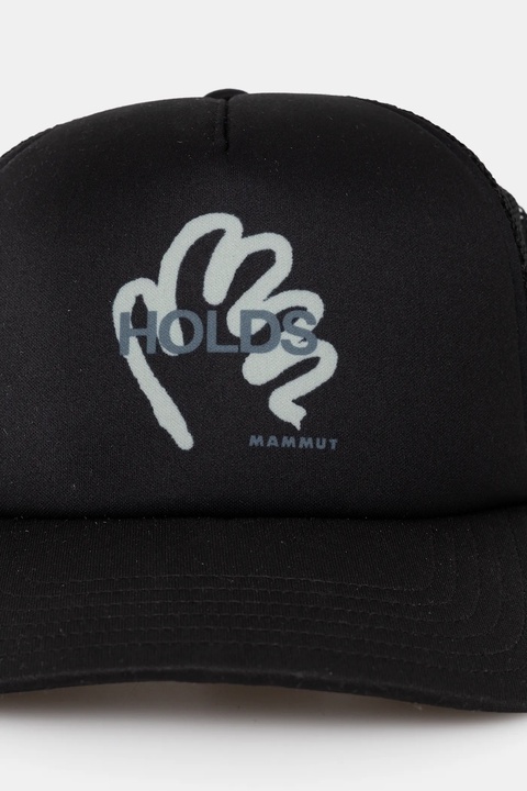 Mammut czapka z daszkiem kolor czarny z nadrukiem 1191-01244 - zdjęcie produktu nr 2