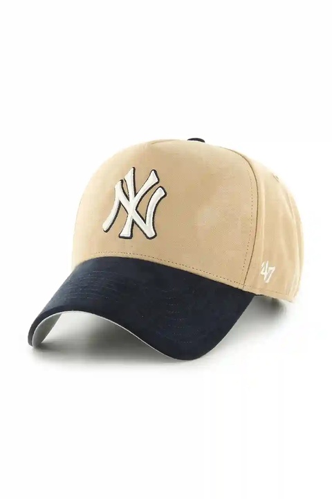 47 brand czapka z daszkiem MLB New York Yankees kolor zielony B-USMDT17USS-KH - zdjęcie produktu nr 1