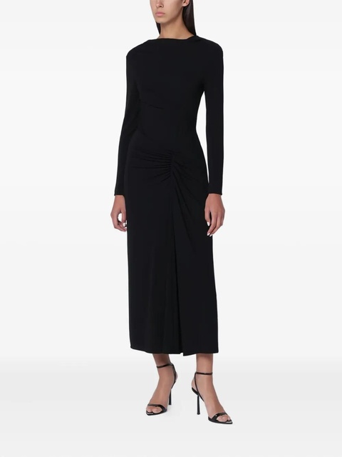 Simkhai Ruched midi dress - Black - zdjęcie produktu nr 1
