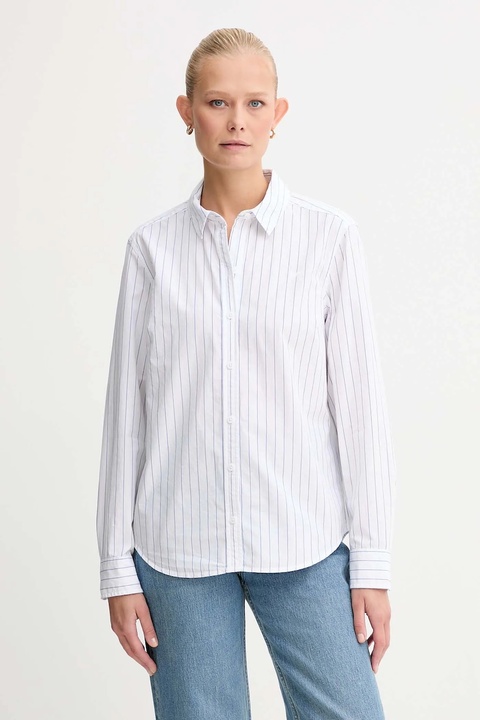 Levi's koszula bawełniana damska kolor biały regular z kołnierzykiem klasycznym 34574 - zdjęcie produktu nr 1