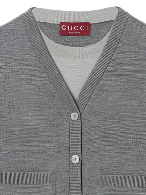 Gucci layered top - Grey - zdjęcie produktu nr 1