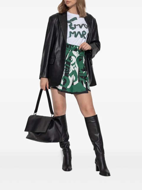 Max Mara logo-print Calcio t-shirt - White - zdjęcie produktu nr 1