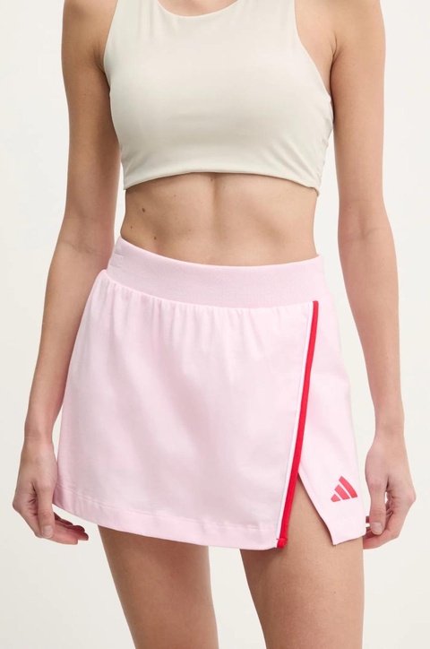 adidas spódnica W CB Color Pop kolor różowy mini rozkloszowana JG6212 - zdjęcie produktu nr 1