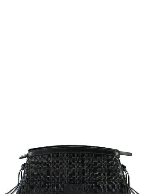 STAUD Maude woven clutch bag - Black - zdjęcie produktu nr 2