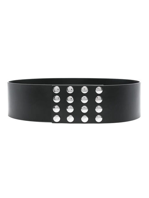 The Attico leather belt - Black - zdjęcie produktu nr 1