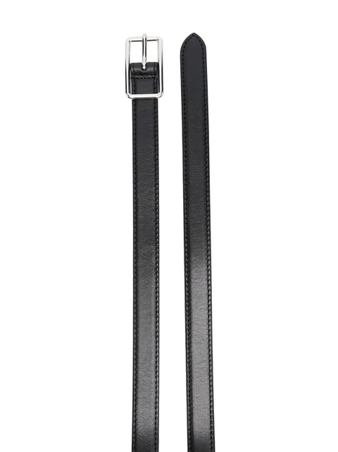 Alexander McQueen leather buckle belt - Black - zdjęcie produktu nr 2