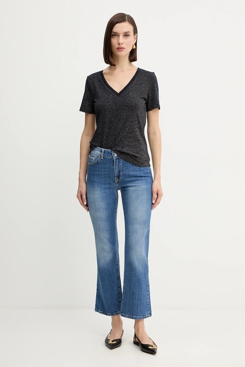 Silvian Heach jeansy KUMAR damskie high waist GPA25407JE - zdjęcie produktu nr 2