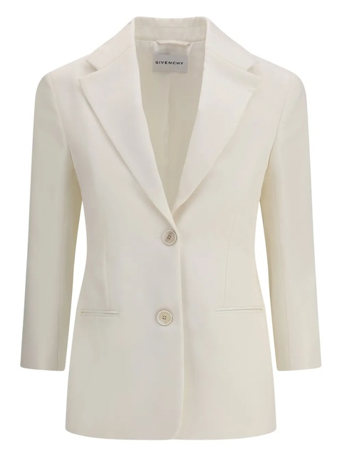 Givenchy single-breasted blazer - White - zdjęcie produktu nr 2