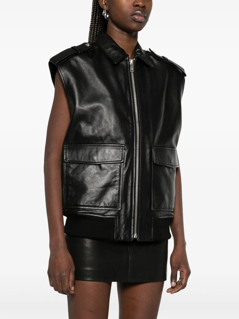 ANINE BING Sonnie vest - Black - zdjęcie produktu nr 2