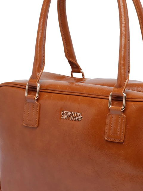 Essentiel Antwerp Iremy Shiny tote bag - Brown - zdjęcie produktu nr 2