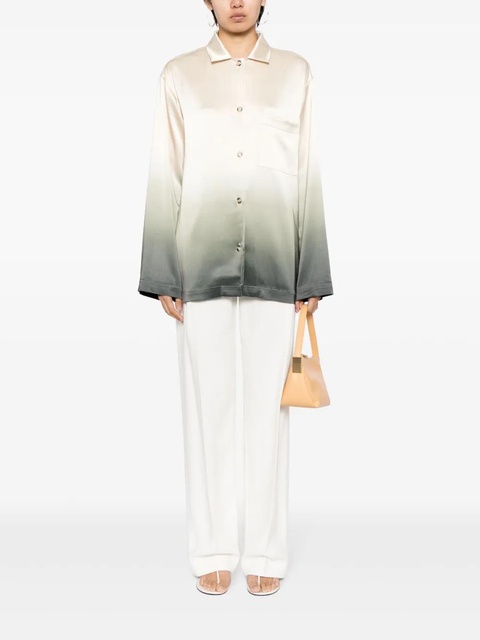 Nanushka Jelmer ombré-effect satin shirt - Multicolour - zdjęcie produktu nr 2