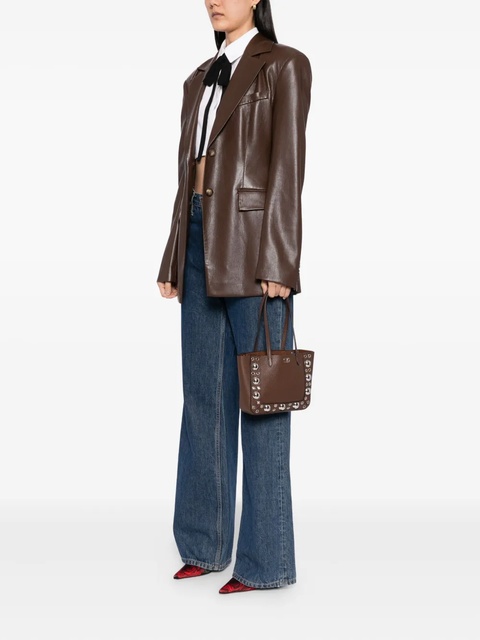 Valentino Garavani mini Nellcôte tote bag - Brown - zdjęcie produktu nr 2
