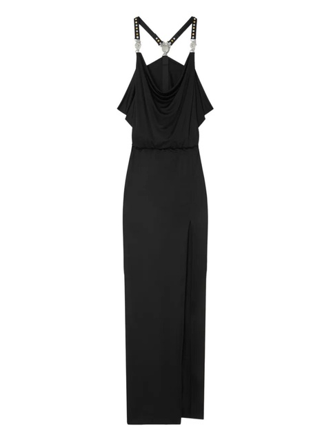 Versace studded-straps maxi dress - Black - zdjęcie produktu nr 1