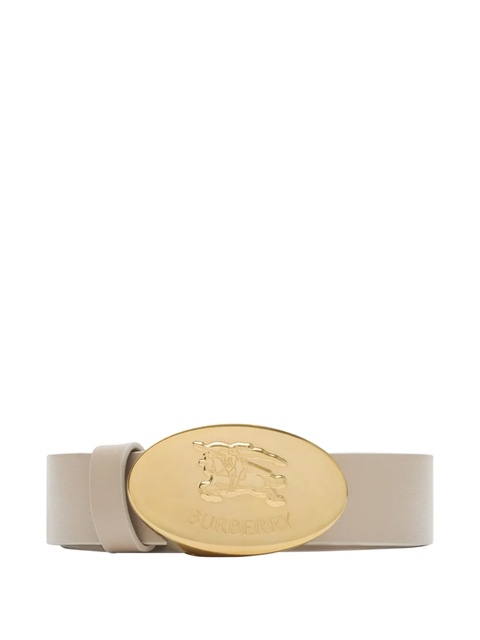 Burberry oval-buckle leather belt - Neutrals - zdjęcie produktu nr 1