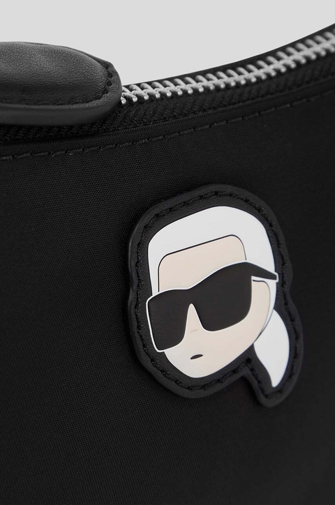 Karl Lagerfeld torebka kolor czarny - zdjęcie produktu nr 2