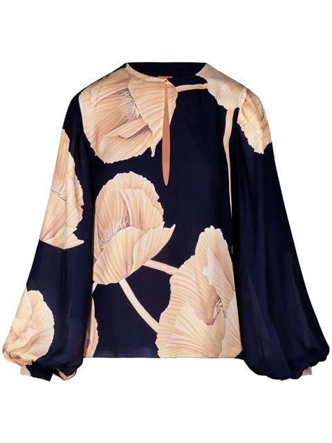 Johanna Ortiz Gotas Florales blouse - Blue - zdjęcie produktu nr 1