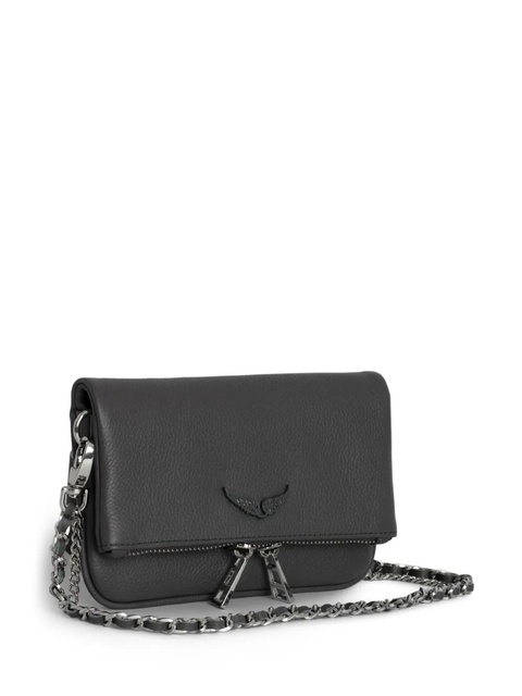 Zadig&Voltaire Rock leather clutch bag - Black - zdjęcie produktu nr 1