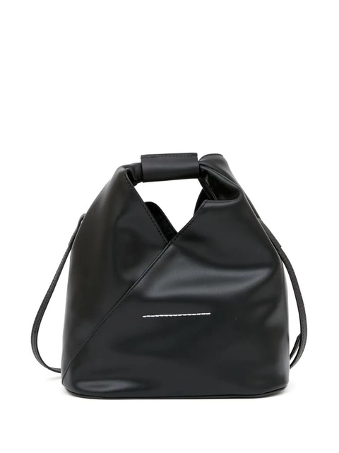 MM6 Maison Margiela Japanese leather tote bag - Black - zdjęcie produktu nr 2