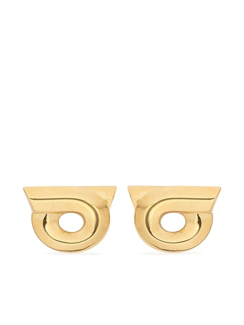Ferragamo Gancini stud earrings - Gold - zdjęcie produktu nr 1