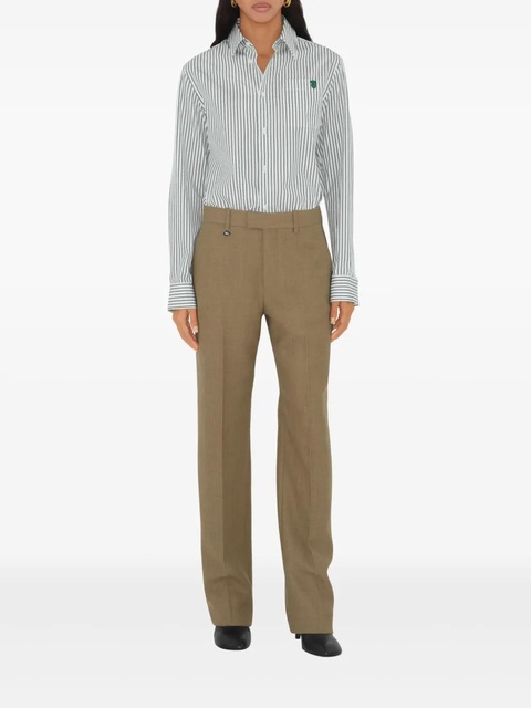 Burberry wool tailored trousers - Neutrals - zdjęcie produktu nr 2