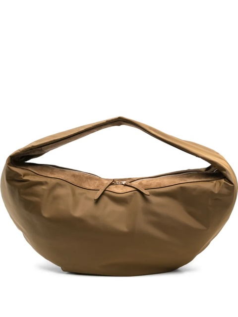 KHAITE XL Olivia suede shoulder bag - Brown - zdjęcie produktu nr 1