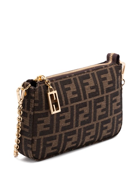 FENDI Baguette Pouch mini clutch bag - Brown - zdjęcie produktu nr 2