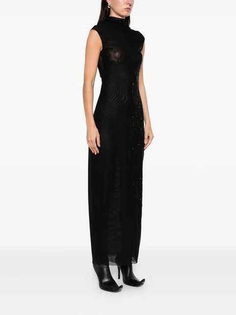 Jean Paul Gaultier sequin-embellished maxi dress - Black - zdjęcie produktu nr 1