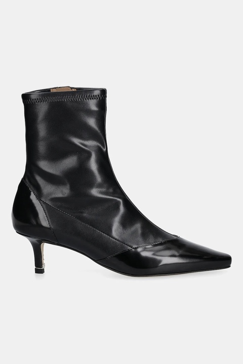 BOSS botki Charlize damskie kolor czarny na szpilce 50548546 - zdjęcie produktu nr 2