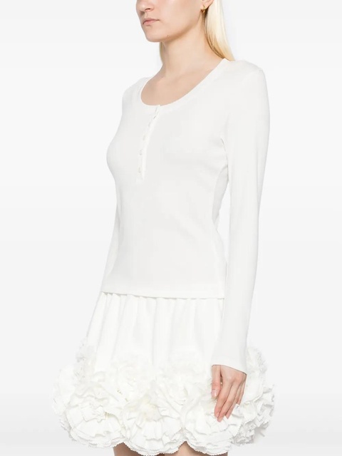 Reformation Jayden t-shirt - White - zdjęcie produktu nr 2