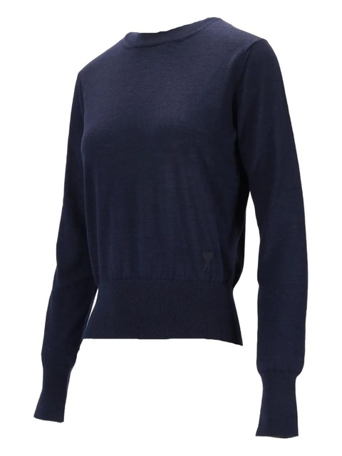 AMI Paris crew-neck pullover - Blue - zdjęcie produktu nr 2