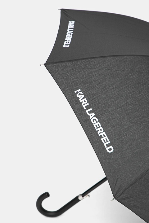 Karl Lagerfeld parasol K/ESSENTIAL kolor czarny A1M50019 - zdjęcie produktu nr 1