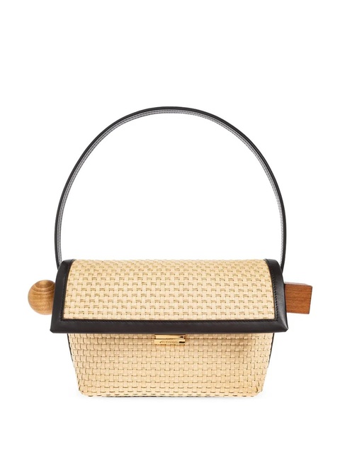 Jacquemus The Rond Carré shoulder bag - Neutrals - zdjęcie produktu nr 1