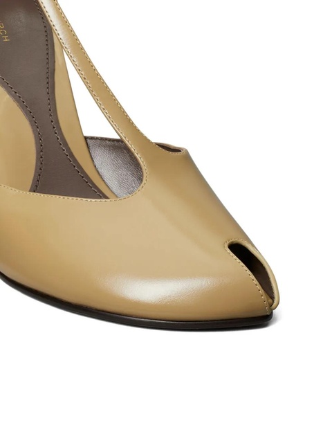 Tory Burch 90mm peep-toe T-strap shoes - Brown - zdjęcie produktu nr 2