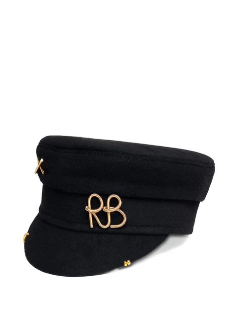 Ruslan Baginskiy piercing logo baker boy cap - Black - zdjęcie produktu nr 2