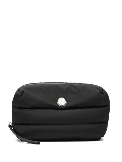 Moncler quilted-pattern clutch bag - Black - zdjęcie produktu nr 1