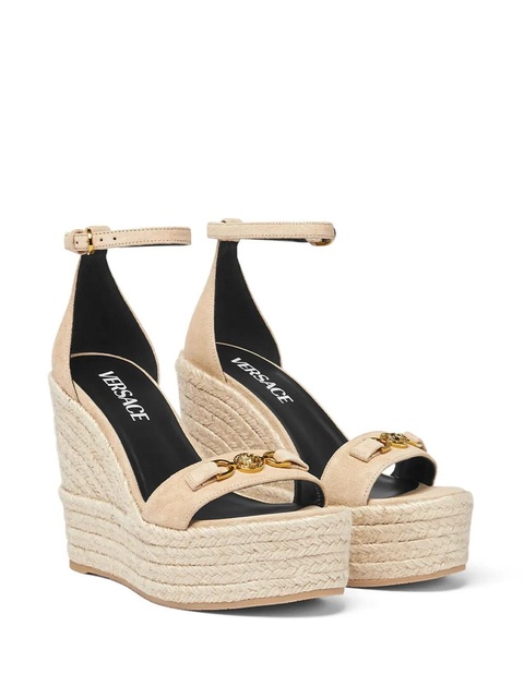 Versace Medusa '95 120mm wedge sandals - Neutrals - zdjęcie produktu nr 2