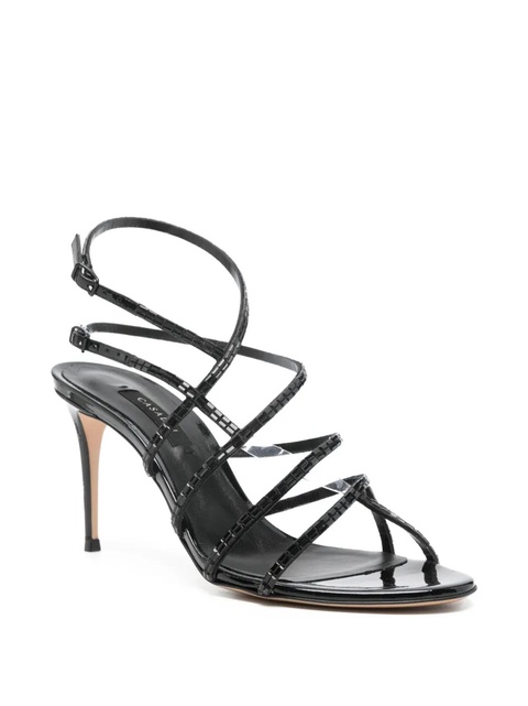 Casadei 90mm round-toe sandals - Black - zdjęcie produktu nr 1