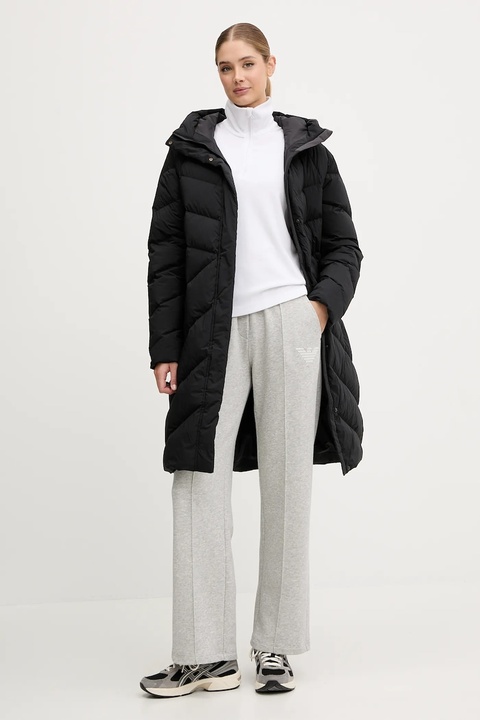 Jack Wolfskin kurtka puchowa Marienplatz damska kolor czarny zimowa 1206971 - zdjęcie produktu nr 2