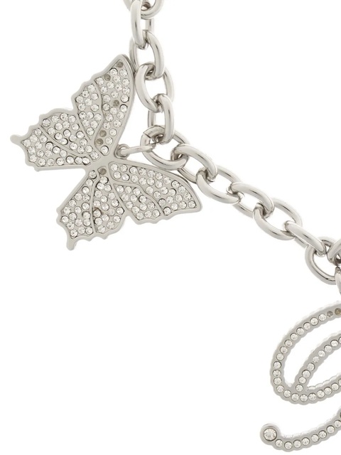 Blumarine butterfly rose charm bracelet - Silver - zdjęcie produktu nr 2