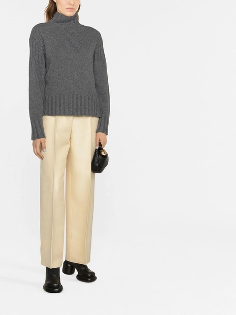 Jil Sander roll-neck cashmere jumper - Grey - zdjęcie produktu nr 2