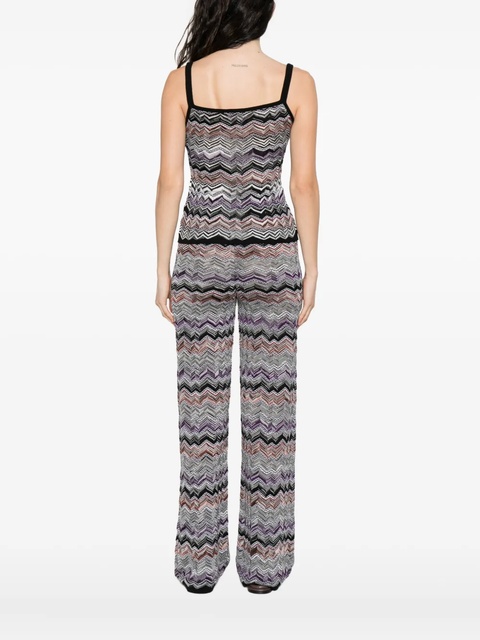 Missoni zigzag-woven tank top - Black - zdjęcie produktu nr 2