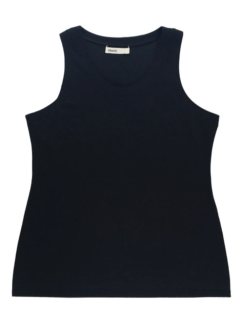 KHAITE round-neck sleeveless vest - Black - zdjęcie produktu nr 1