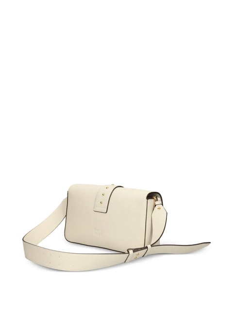 PINKO Love studded leather shoulder bag - Neutrals - zdjęcie produktu nr 2