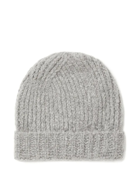 Alanui ribbed-knit beanie - Grey - zdjęcie produktu nr 2