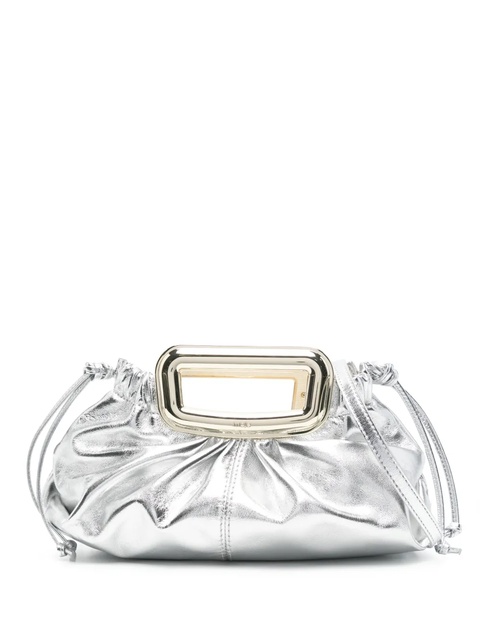 Maje metallic clutch bag - Silver - zdjęcie produktu nr 1