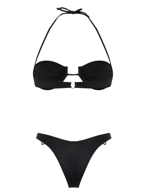 ROTATE BIRGER CHRISTENSEN ring-detailing bikini - Black - zdjęcie produktu nr 2